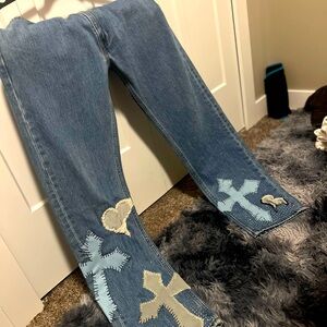 Custom 505 denim Levi jeans